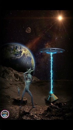 NASA Won't Show You This! 🌙🕺 #shorts #spacemysteryfiles #alien