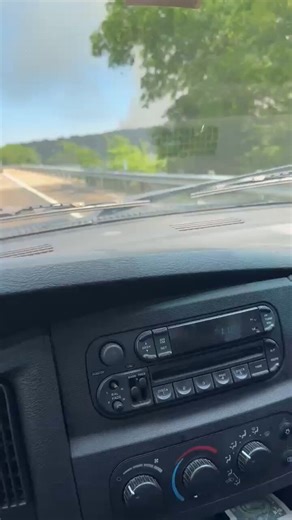 🔥 🔥 Control burn in Sam Houston National Forest may be the reason there’s so much haze in Aggieland 📸: Orion Burroughs