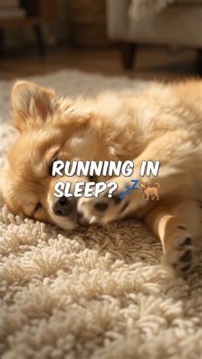 The Real Reason Dogs Run In Their Sleep 💤🧠 #Shorts #DogBehavior #DogPsychology