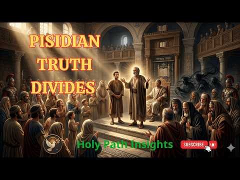 Pisidian Truth Divides – Gospel Rejected Accepted | Holy Path Insights