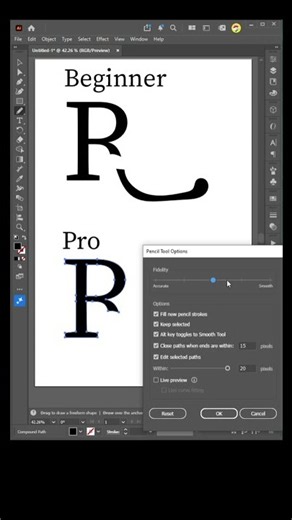 Adobe Illustrator Pencil Tool Tutorial | Tips for Smooth Vector Drawing