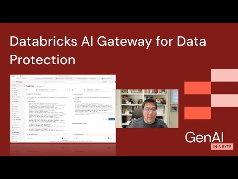 Databricks AI Gateway for Data Protection | Demo