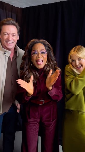 @songsungbluefilm is in theaters December 25 and it’s SO GOOD! SO GOOD! SO GOOD! Watch my conversation with @thehughjackman and @katehudson on the @oprahpodcast, available now on my YouTube channel (link in bio) or wherever you podcast. | Oprah Winfrey