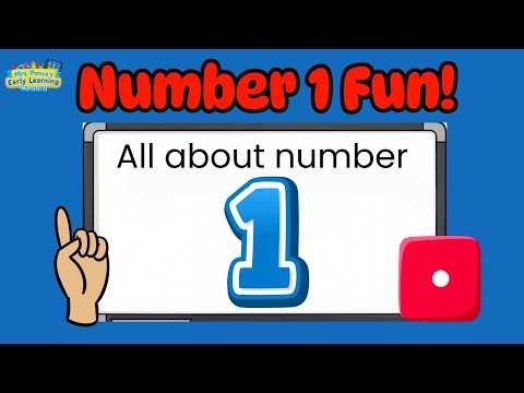 Number 1 Fun | Ways to Make 1 | Mrs. Ponce's Early Learning