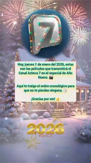 Programación del canal azteca 7 2026