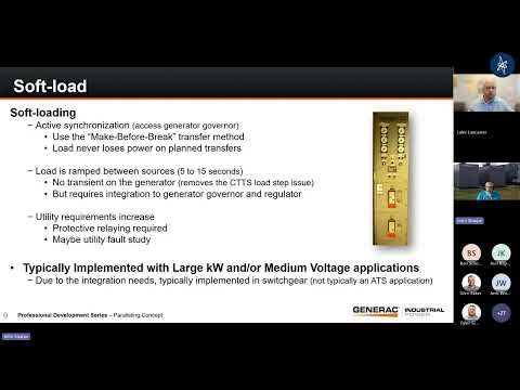 Generator Paralleling Webinar