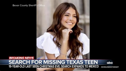 Authorities have unveiled video they believe shows Texas teen Camila Mendoza Olmos, who’s been missing since Christmas Eve. Dash cam footage shows a woman matching her description walking near her home on the last day she was seen. Trevor Ault reports. https://abcnews.link/8hgcBSR | ABC News