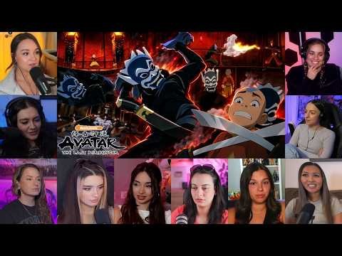TOP "The Blue Spirit rescue Aang - Zuko is Blue Spirit Scene"🌀ATLA TV 13 Reactions 1/2