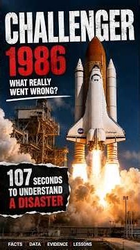 Challenger’s Final 73 Seconds: What Really Happened?#DisasterScience #DisasterInvestigation