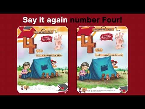 Learn Number 4 | Number Four for Kids | 1 to 10 Counting | Maths for Kids