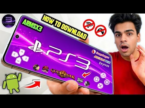 NEW 🔥 PS3 EMULATOR FOR ANDROID: ARMSX3! FULL SETUP/SETTINGS/GOW 3 GAMEPLAY | PS3 GAMES ON MOBILE