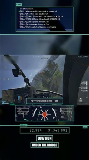 I Flew Under the Bridge in WARDOGS #shorts