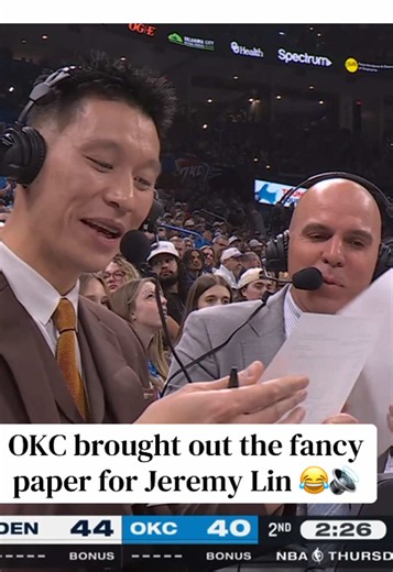 He deserves it 🙌 #nba #paper #okc #thunder #fancy | jeremy lin