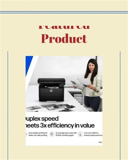 HP 323dnw Auto Duplex WiFi Laser Printer (New Launch), Print Scan Copy, LCD Display, 30 PPM, 256 ...