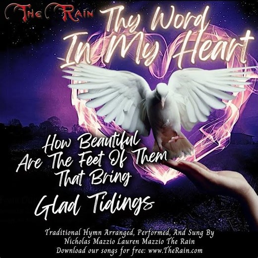 Q4 99SP How Beautiful Are The Feet Of Them That Bring Glad Tidings Romans10v15 Thy Word in My Heart