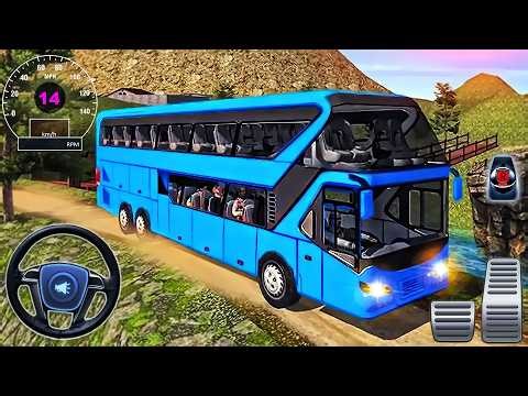 Real Coach Bus Driving in City - New Offroad Bus Simulator - Android GamePlay
