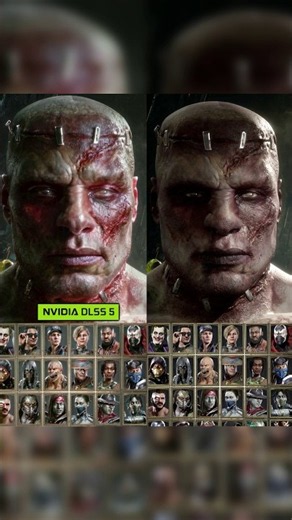 Selecting Geras in Dlss 5 Neural Rendering in Mk9, Mk11 and Mk1 #mortalkombat #dlss5