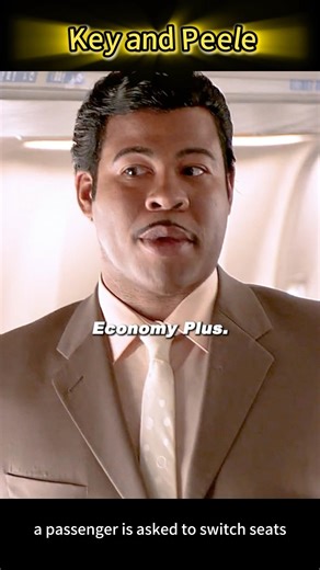 "Economy Plus Comes with a MASSAGE?" — No, That's Just a Kid Kicking Your Seat. | Key & Peele S5E10