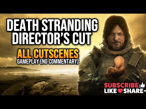 Death Stranding Director's Cut All Cutscenes 🎮 (No Commentary)