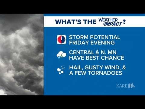 WEATHER: Overnight storms possible