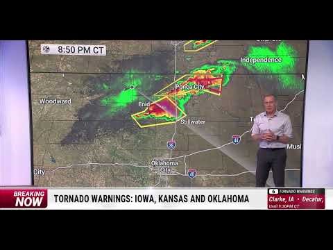 🔴LIVE Tracking Storms: Mike Bettes Says This Is One Of The 'Strongest' Tornadoes He's Seen This Year