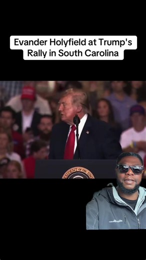 Evander Holyfield in South Carolina #EvanderHolyfield #DonaldTrump #SouthCarolina
