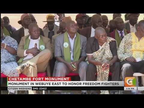 Speaker Wetang’ula says govt will construct a monument at Chetambe Fort