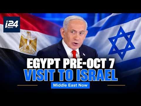 Netanyahu confirms Egyptian Intelligence Chief came to Israel before October 7th
