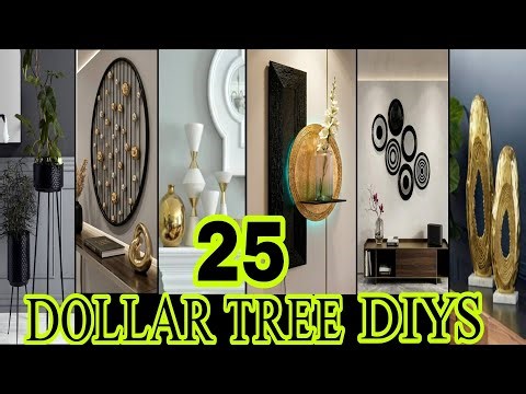 25 GENIUS Dollar Tree Home Decor Hacks That Looks Modern & Luxury | Craft Angel