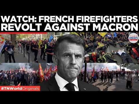 PARIS PROTEST: Firefighters Face Police, Say ‘We Are Being Sent to Our Deaths’ | Times Now World