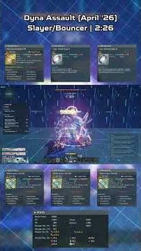 PSO2:NGS - Dyna Assault - (Slayer 1193.0% - 2:26) (April '26)