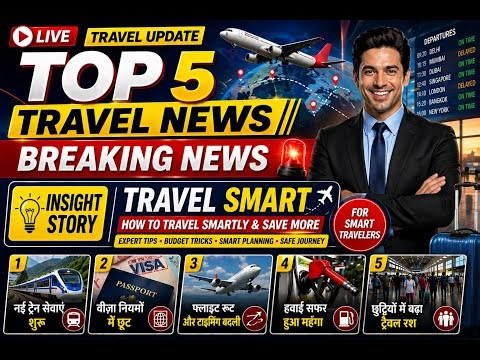 Top 5 Travel Breaking News Today ✈️ + Insight Story | Travel Smart Update | Fresh Travel News Live