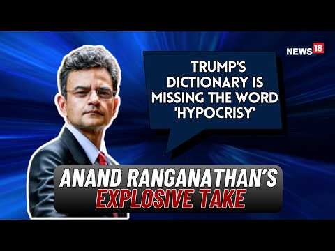 Iran vs Israel: Anand Ranganathan Exposes Trump’s Hypocrisy and the Risk to America’s Reputation