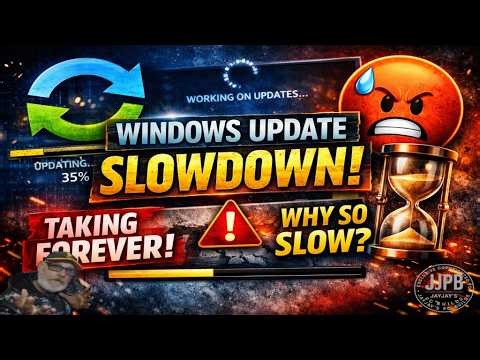 🔥 Windows Update Is Getting Slower Each Day Here is Why Your PC Takes Forever to Restart Now .......