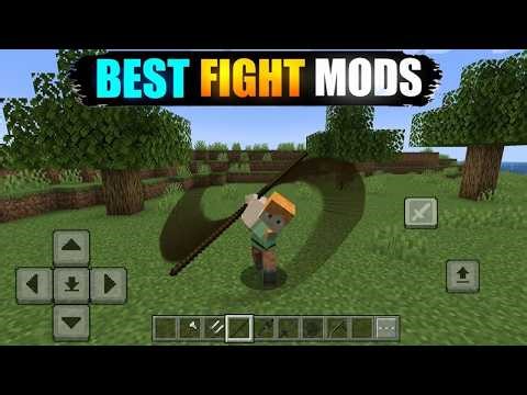 BEST FIGHT MOD For Minecraft PE 1.21+! (100+ Guns Also) 😍