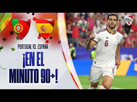 Golazo de Mikel Merino al minuto 91 | Portugal vs. España | Copa Mundial de la FIFA 2026