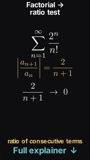 See a factorial? #Shorts