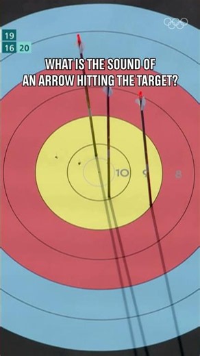 “Boom!” “Phewww!” What is the sound of an arrow hitting the target in archery? 🎯 🔊