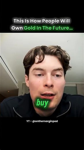 This Is How People Will Own Gold In The Future | Tokenization Explained #crypto #streaming #podcast