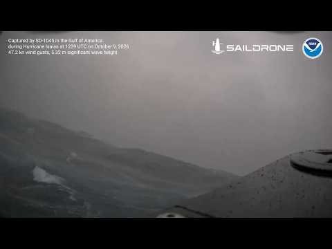 Saildrone Explorer SD-1045 Intercepts Hurricane Isaias