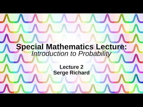 Introduction to probability 2