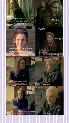 Draco & Hermione 😂💚 | The Funniest Harry Potter Moment! 🐍✨ #Shorts