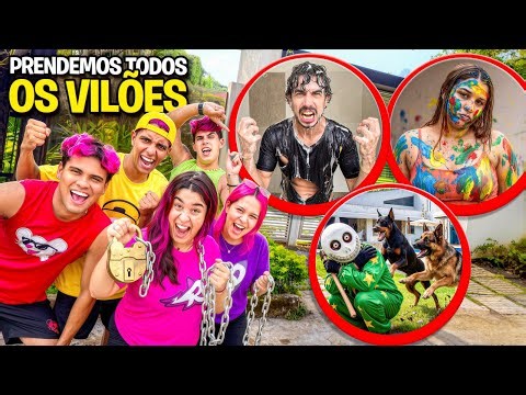 PRENDEMOS TODOS VILÕES DOS ROSA NA MANSÃO *Acabamos com eles ?