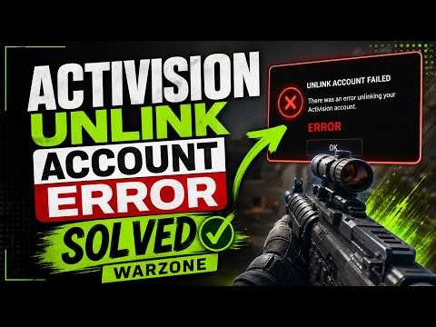 Activision Unlink Account Error FIX (Warzone, Xbox, PS5)