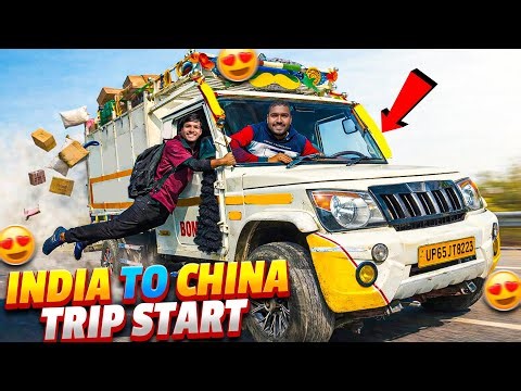 India To China Trip Start || Going To China Border On Road