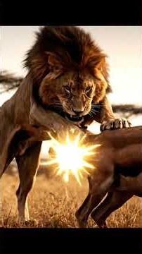 🦁 How a Lion Hunts Its Prey — Nature's Perfect Predator