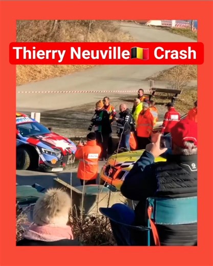 WRC Rally Monte Carlo 2026🇲🇨 CRASH Of Thierry Neuville🇧🇪 Incredible 💥💥💥 #wrcmontecarlo #rally #2026