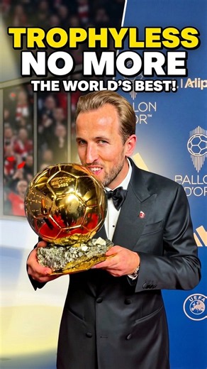 Harry Kane wins Ballon D'or 2026 🏆