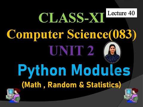 Python Modules Explained in 6 Minutes (Math, Random & Statistics)