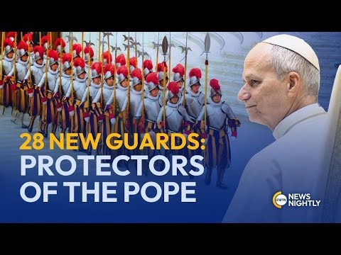 28 New Swiss Guards Sworn In to Protect the Pope in Centuries-Old Ceremony | EWTN News Nightly